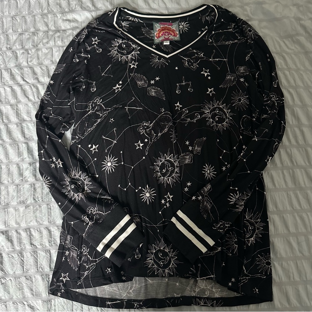JOHNNY WAS Bamboo Swing Tee
